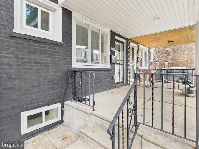 5135 N Fairhill St, Philadelphia, PA 19120 - view of patio / terrace with a porch
