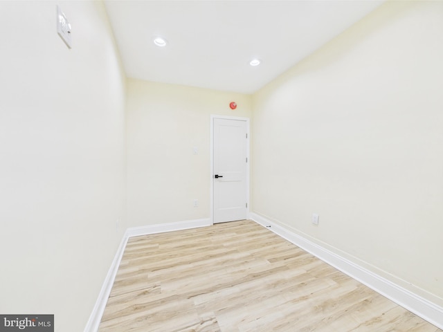 5135 N Fairhill St, Philadelphia, PA 19120 - spare room featuring wood finished floors, baseboards, and recessed lighting