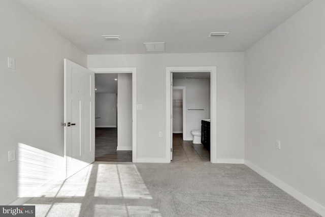 28010 Dew Drop Ln, Millville, DE 19967 - unfurnished bedroom with baseboards, visible vents, and carpet