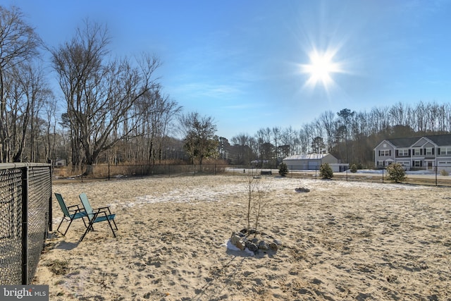 28010 Dew Drop Ln, Millville, DE 19967 - view of yard featuring fence