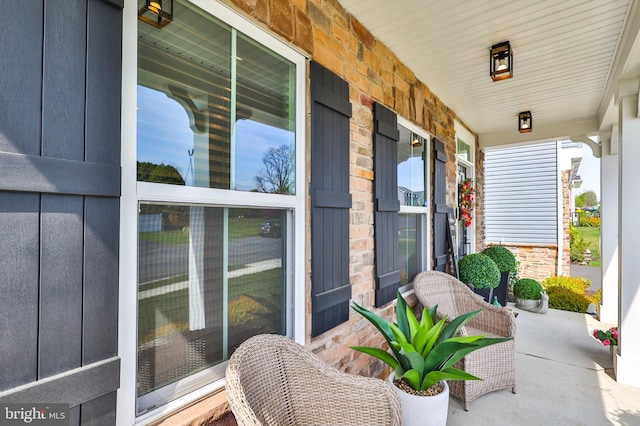3911 Dewalt St, Bethlehem, PA 18020 - view of patio / terrace with a porch