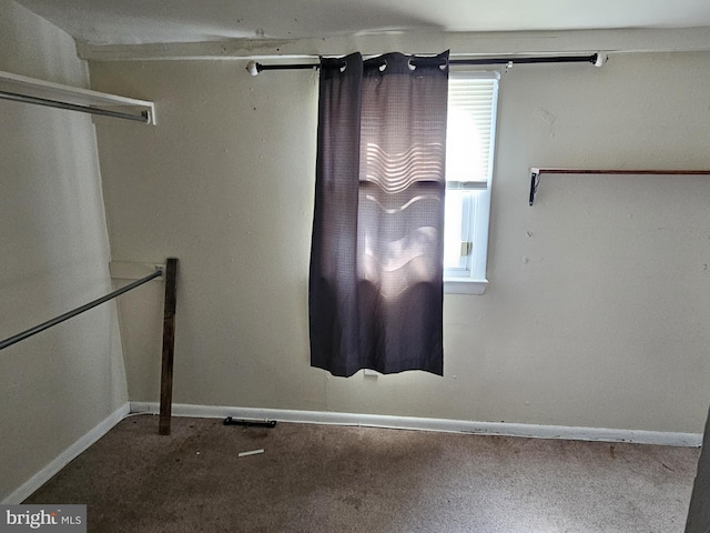 interior space with baseboards
