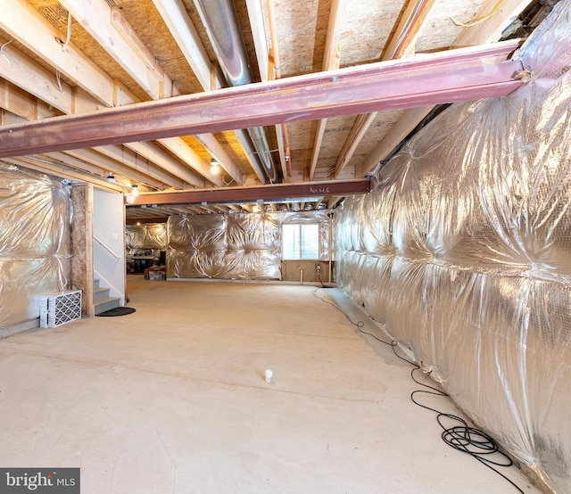8365 Eagle St, Glen Burnie, MD 21060 - below grade area with stairs