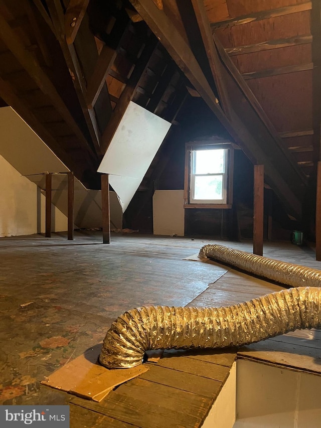 217 Federal St, Lebanon, PA 17042 - view of unfinished attic