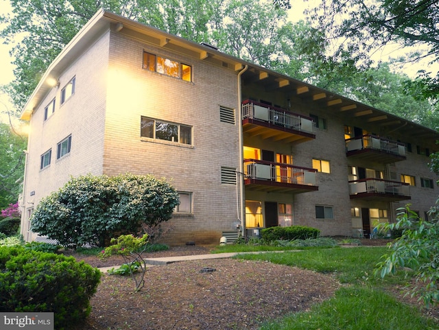 view of property