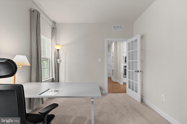 3150 Dodder Way, Odenton, MD 21113 - home office with baseboards and carpet flooring