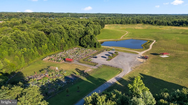 3150 Dodder Way, Odenton, MD 21113 - aerial overview of property's location with a forest and a large body of water