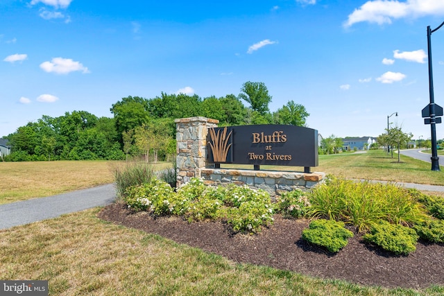 3150 Dodder Way, Odenton, MD 21113 - community / neighborhood sign featuring a lawn