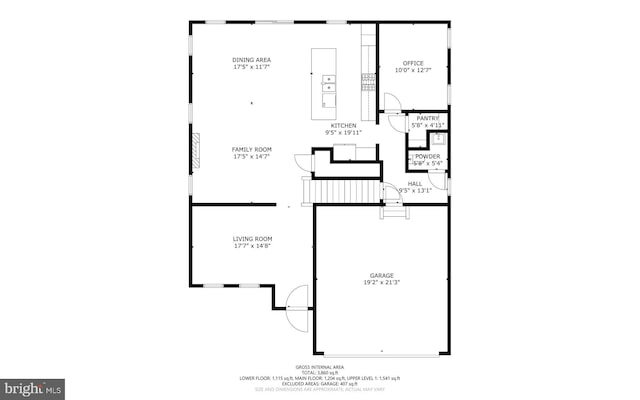 3150 Dodder Way, Odenton, MD 21113 - floor plan / room layout