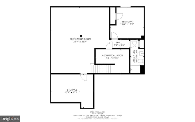 3150 Dodder Way, Odenton, MD 21113 - property floor plan