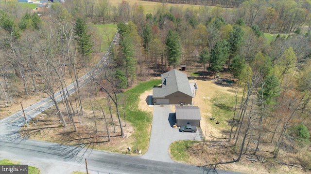 aerial view