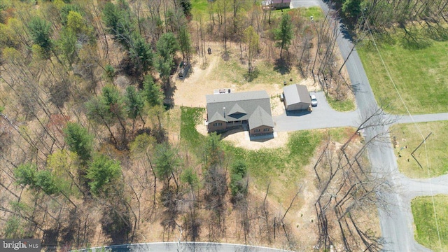 drone / aerial view