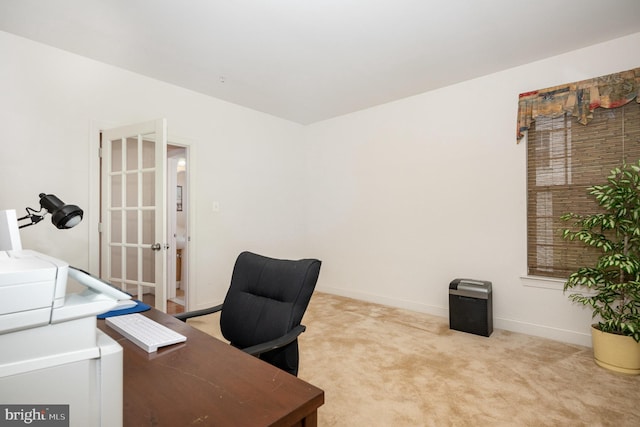 12216 Hillantrae Dr, Clinton, MD 20735 - office with light colored carpet and baseboards