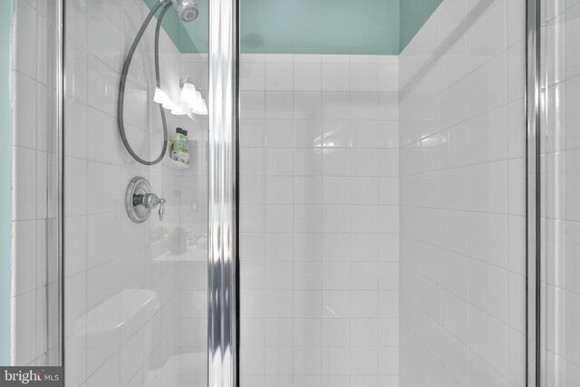 full bath with a stall shower