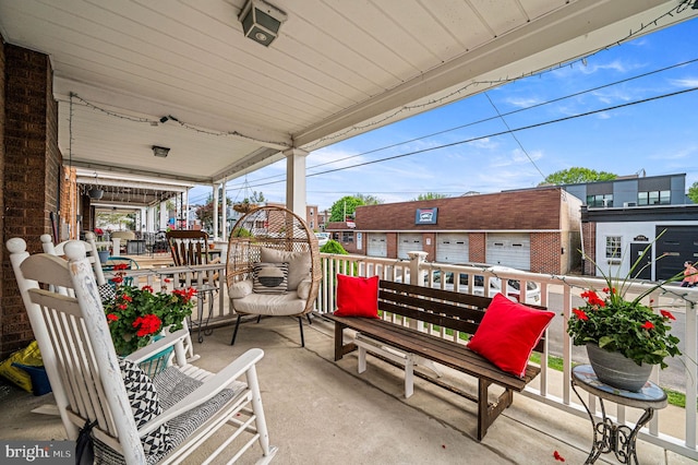4037 Mitchell St, Philadelphia, PA 19128 - balcony with a porch