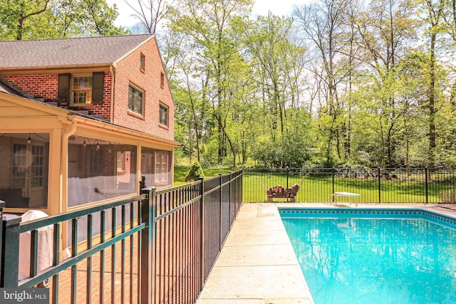 30 Woods Ln, Hanover, PA 17331 - view of pool featuring a sunroom