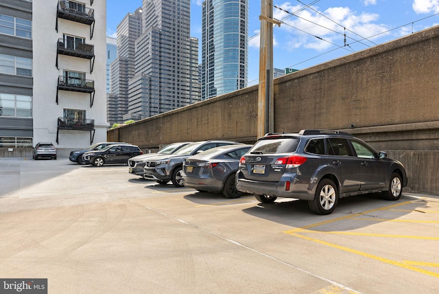 2200 Arch St Unit 409, Philadelphia, PA 19103 - uncovered parking lot with a city view