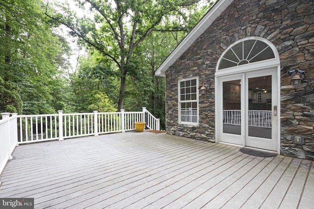 9190 Balsam Run, Bel Alton, MD 20611 - view of deck