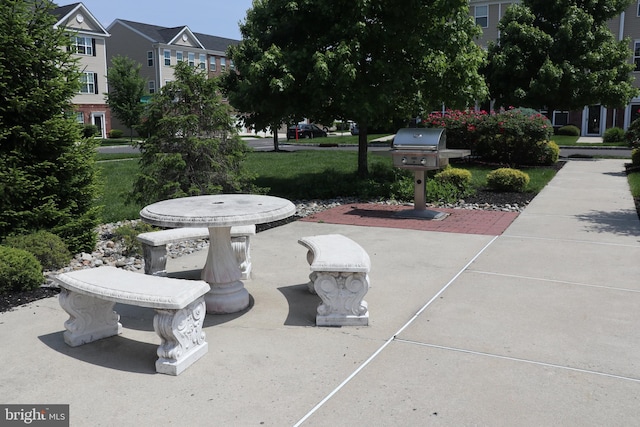 178 Creekside Way, Burlington, NJ 08016 - view of patio with a grill