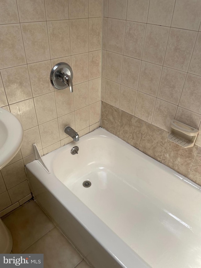 bathroom featuring tile patterned floors