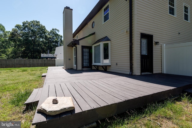 view of deck