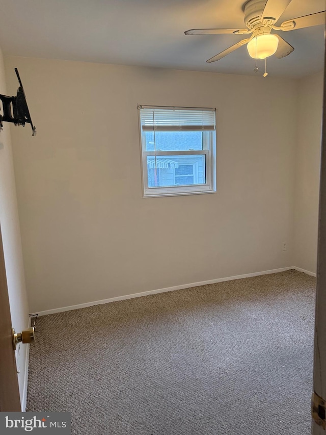 5119 19th St N, Arlington, VA 22207 - spare room featuring carpet and baseboards