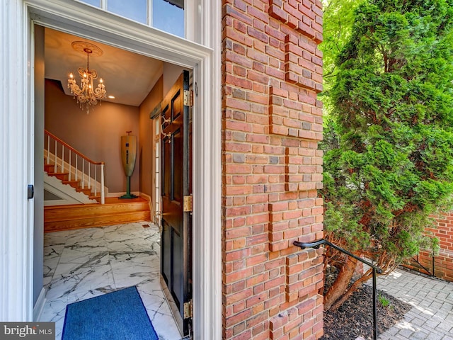 26 Bellchase Ct Unit B, Pikesville, MD 21208 - entrance to property with brick siding