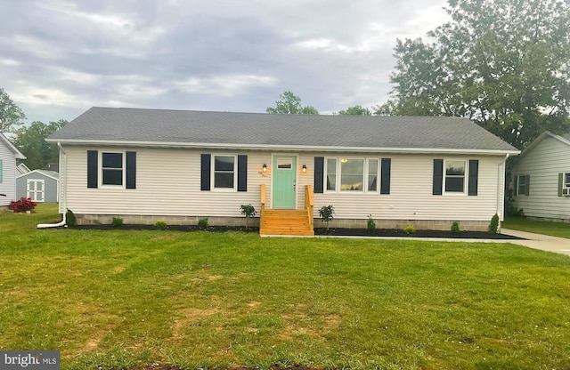 54 Bryan Dr, Rehoboth Beach, DE 19971 - single story home featuring a front lawn and entry steps
