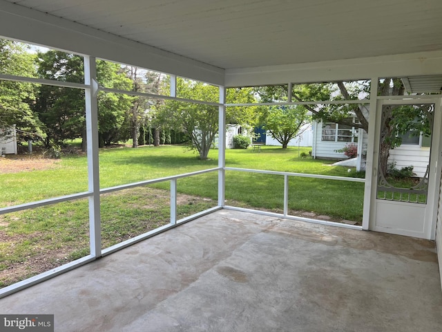 54 Bryan Dr, Rehoboth Beach, DE 19971 - view of unfurnished sunroom