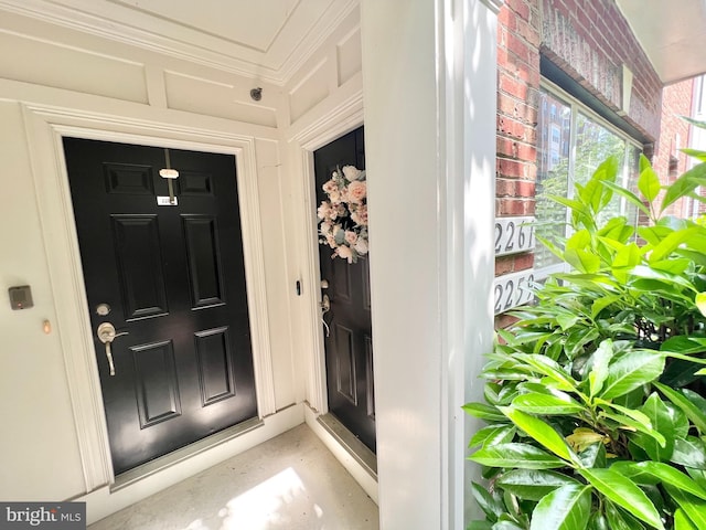view of property entrance