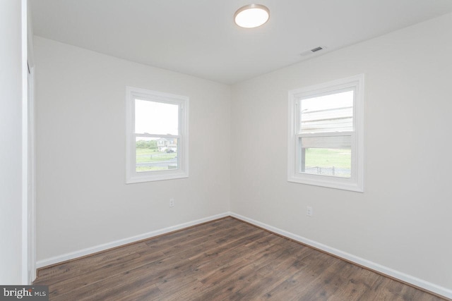 108 Wesley Chapel Dr, Edinburg, VA 22824 - empty room with baseboards and dark wood-style flooring