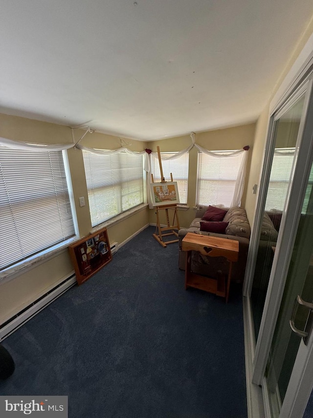 166 Elmtowne Blvd, Hammonton, NJ 08037 - sunroom / solarium featuring a baseboard radiator