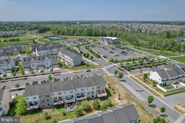 drone / aerial view