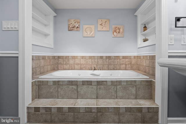 1694 Atkins Ave, Thorofare, NJ 08086 - bathroom with a garden tub