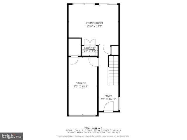 11441 Log Ridge Dr, Fairfax, VA 22030 - home floor plan