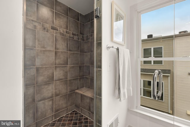 631 Regent Pl NE, Washington, DC 20017 - bathroom with tiled shower