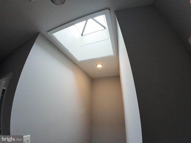 1632 Moreland Ave, Baltimore, MD 21216 - additional living space with a skylight and recessed lighting