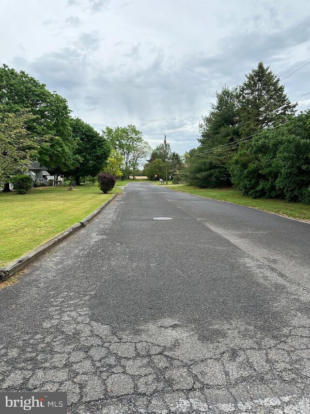 view of road