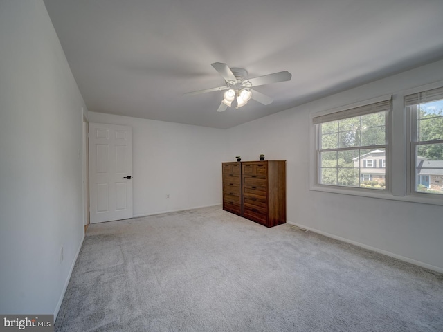 1782 Shaftsbury Ave, Crofton, MD 21114 - unfurnished bedroom featuring carpet flooring, baseboards, and ceiling fan