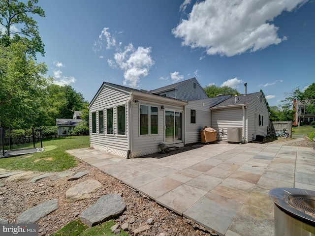 1782 Shaftsbury Ave, Crofton, MD 21114 - rear view of property featuring a patio