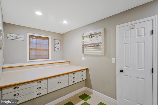 21591 Awbrey Pl, Broadlands, VA 20148 - mudroom featuring baseboards, recessed lighting, and light floors
