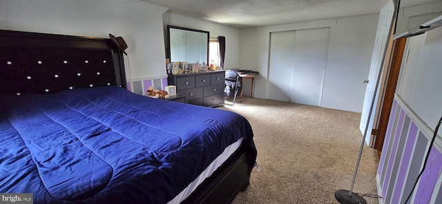 8074 Molly Pitcher Hwy, Shippensburg, PA 17257 - carpeted bedroom featuring a textured ceiling