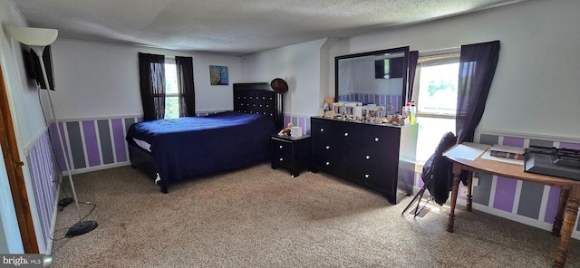 8074 Molly Pitcher Hwy, Shippensburg, PA 17257 - bedroom with a textured ceiling and light colored carpet