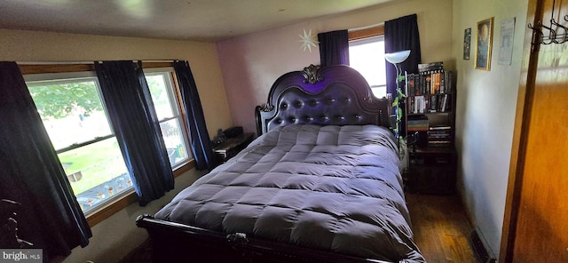 8074 Molly Pitcher Hwy, Shippensburg, PA 17257 - bedroom featuring wood finished floors and vaulted ceiling