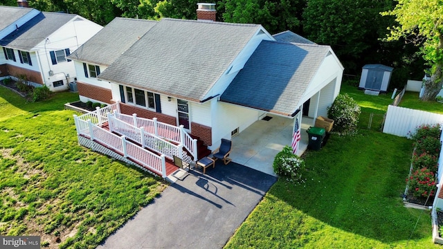 58 Millwright Dr, Newark, DE 19711 - view from above of property