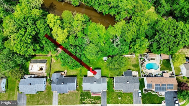 58 Millwright Dr, Newark, DE 19711 - aerial view of property's location with a pool