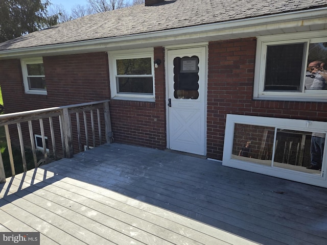 view of deck