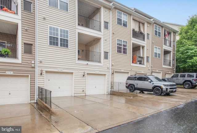 2350 Merseyside Dr, Woodbridge, VA 22191 - view of property featuring a garage and driveway