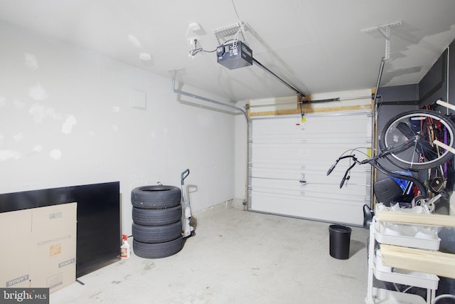 2350 Merseyside Dr, Woodbridge, VA 22191 - garage with a garage door opener