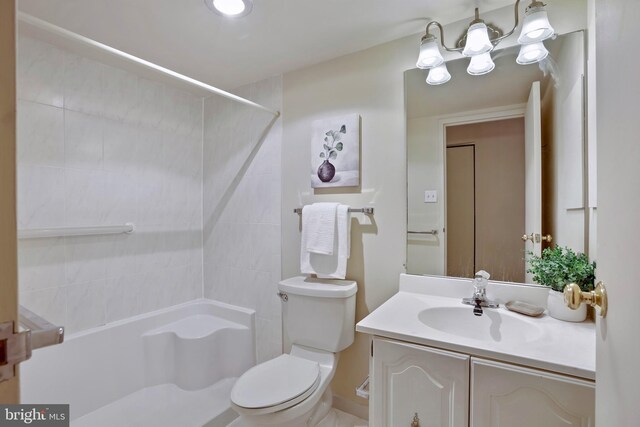 5300 Holmes Run Pkwy Unit 407, Alexandria, VA 22304 - full bathroom with toilet and vanity